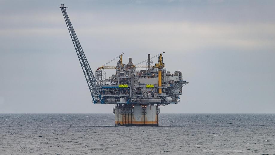 The Aasta Hansteen oil platform in the North Sea