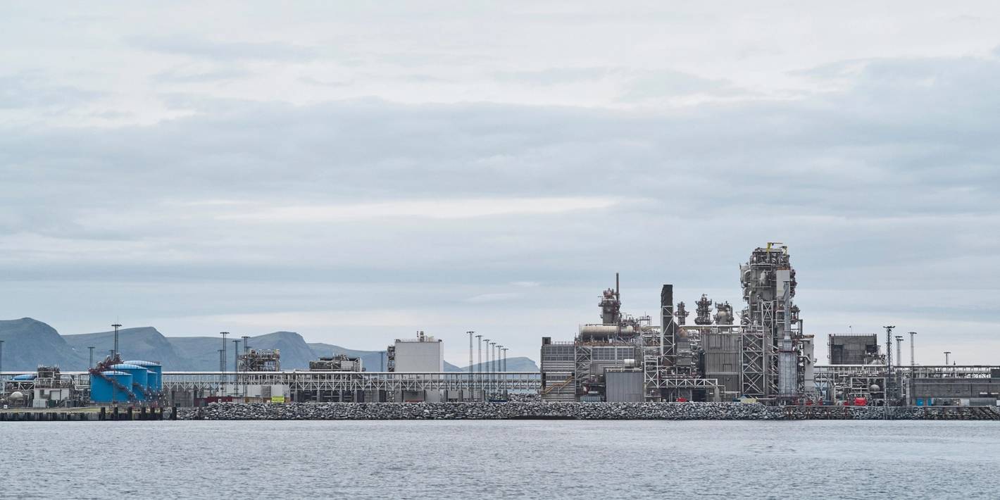 The Hammerfest LNG plant.