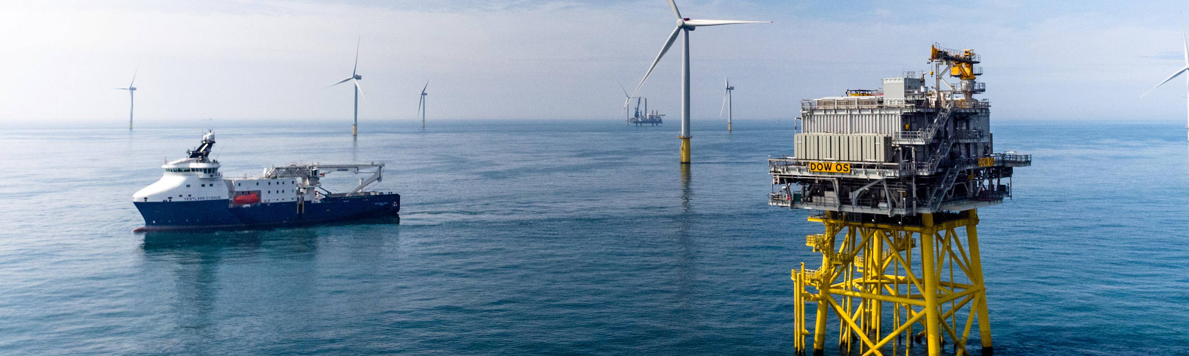 Dudgeon offshore wind farm, UK