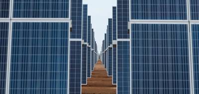 The Apodi solar plant in Brazil. 