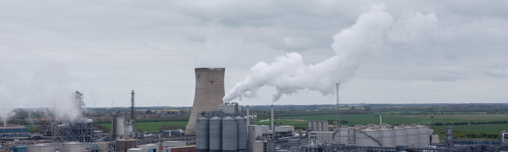 One of the UK's biggest emission points is in Humber, a large industrial area outside Hull. 