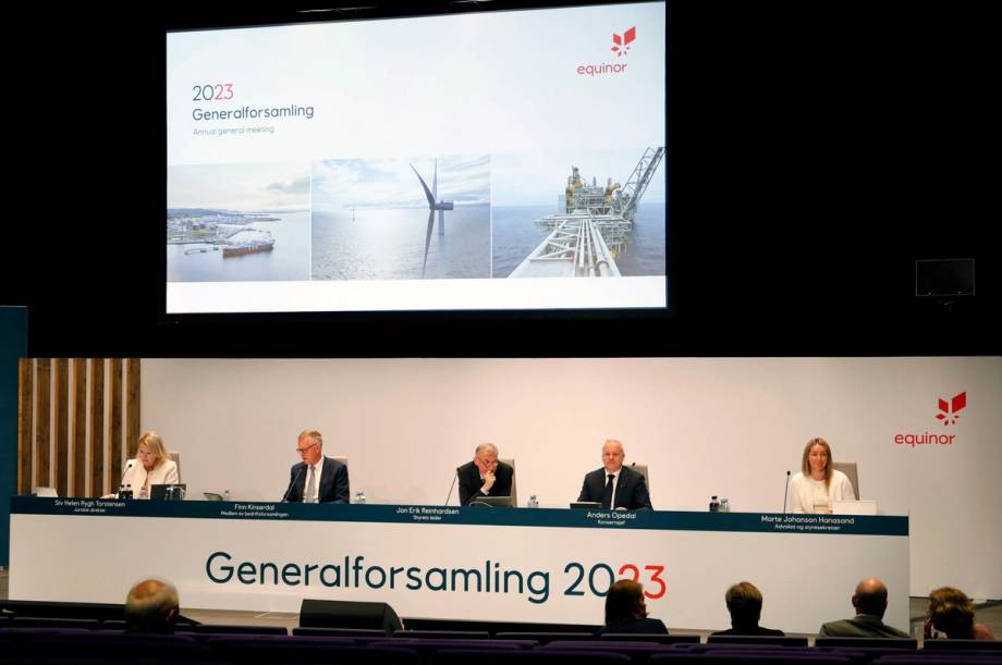 Equinor's Annual General Meeting 2023