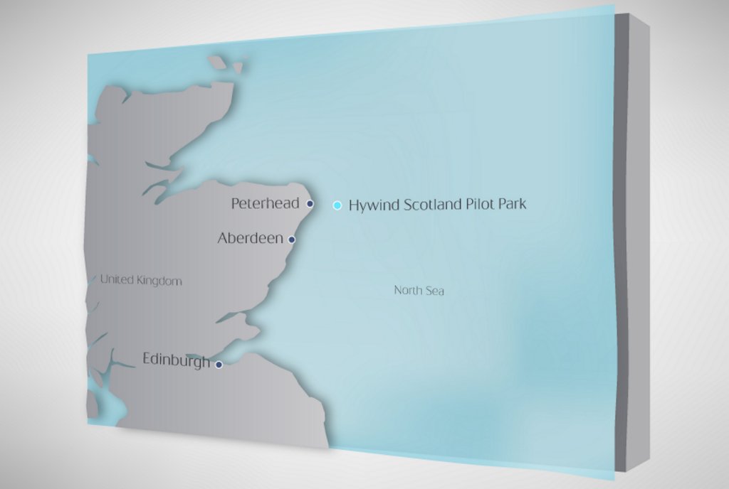 Hywind Scotland map