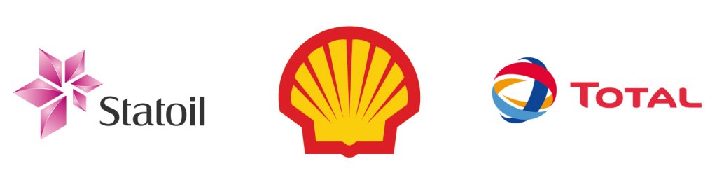 Logos - Statoil - Shell - Total