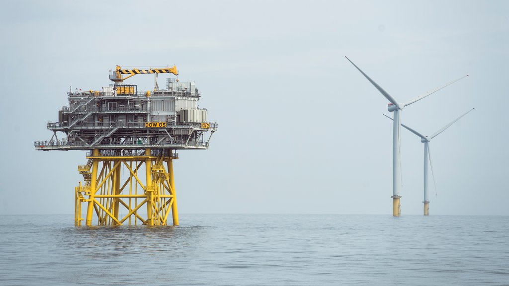The Dudgeon offshore wind farm