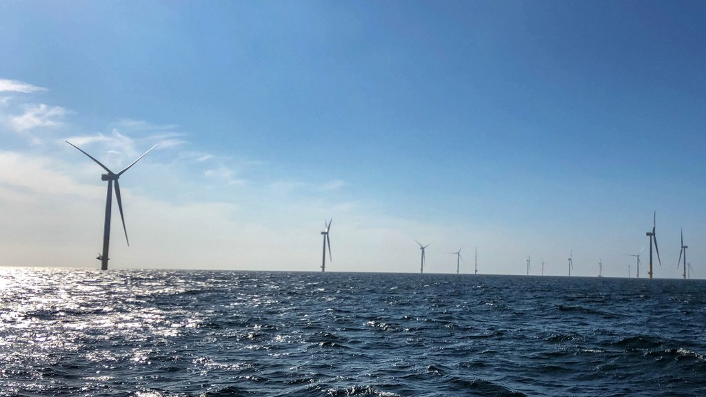The Arkona offshore wind farm 