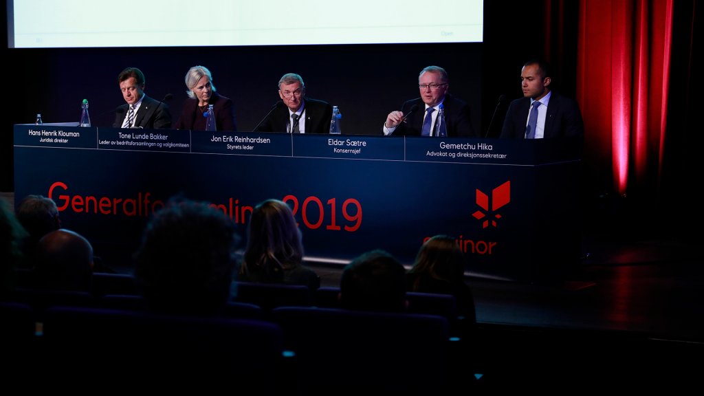 Photo from the Annual General Meeting 2019