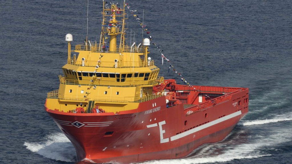 Photo of the Viking Energy vessel