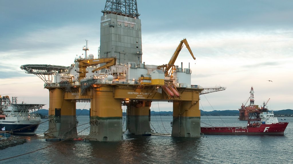 Photo of the Deepsea Atlantic drilling rig