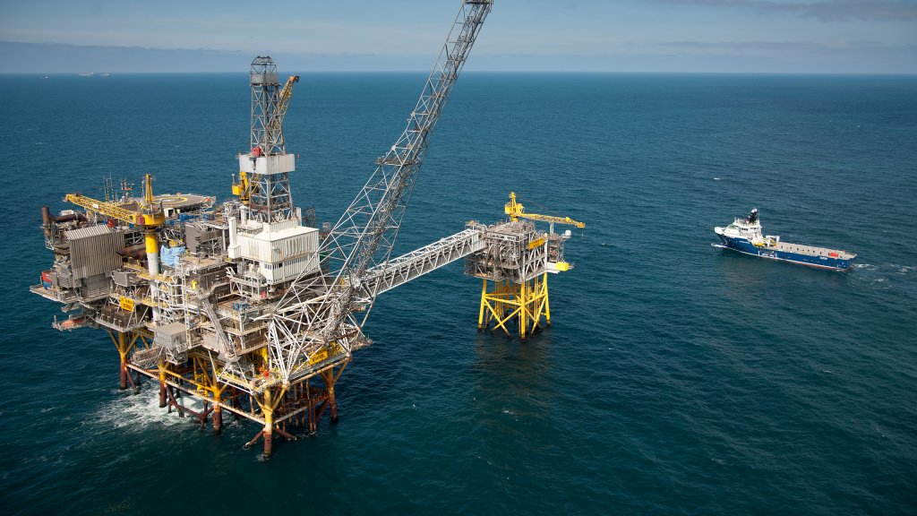 The Heimdal platform in the North Sea