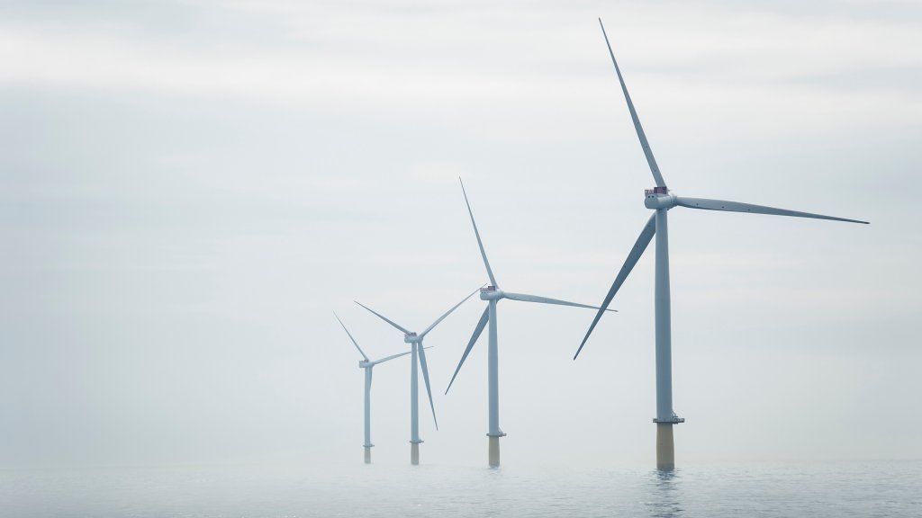 Dudgeon offshore wind farm - photo